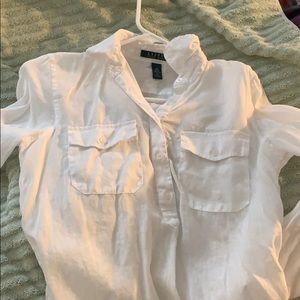 White Ralph Lauren shirt